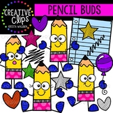 Pencil Buds {Creative Clips Clipart}