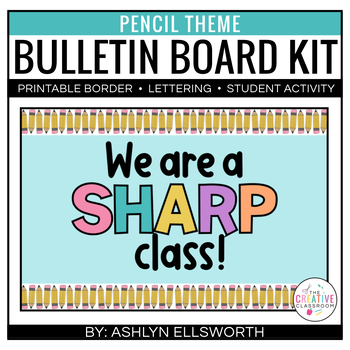 Pencil Bulletin Board