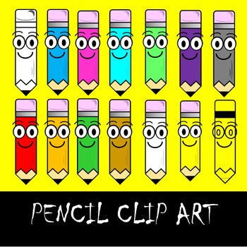 Preview of Pencil Clip Art
