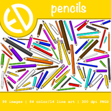 Pencil Clip Arts