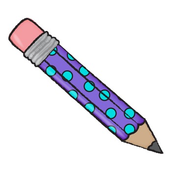 purple pencil