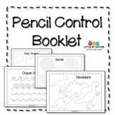 Pencil Control Activity Booklet, Preschool Tracing Practice