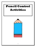 Pencil Control Packet (great for distance learning!)