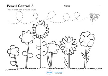 pencil control worksheets by twinkl printable resources tpt