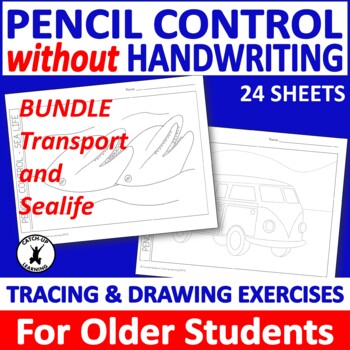 Preview of Fine Motor Pencil Control for older students