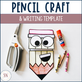 Pencil Craft | Pencil Writing Template | Back to School Wr