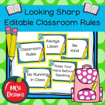 Class Rules Pencils, Teacher Pencils, Classroom Rules Pencils – Stamp Out