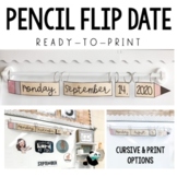 Pencil Flip Date