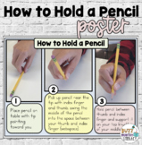 Pencil Grip Poster - How to Hold a Pencil