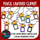 Pencil Lanyard Clipart