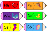 Pencil Matching Alphabet (A-Z)