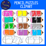 Pencil Puzzles Clipart