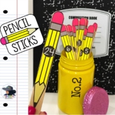 DIY: Pencil Sticks / Classroom management tool
