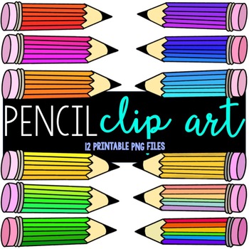 Pencils Clip Art by RileyReadsYA