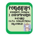 Pendulum Inquiry/Lab -3 experiments, graphing, conclusions