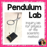 Inquiry Pendulum Lab with CER