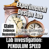 Pendulum Lab - Intro Lab for Experimental Design / Scienti