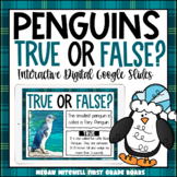 Penguin Activity True or False Nonfiction Interactive Goog