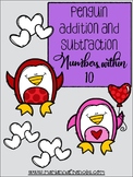 Penguin Addition and Subtraction (within 10) Write the Roo