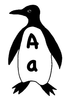 Preview of Penguin Alphabet Cards