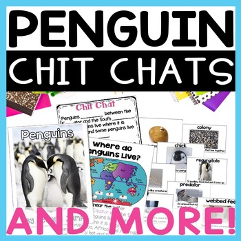 Preview of Penguin Writing Activities and Close Reading Passages - Penguin Research for K-1