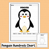 Penguin Color by Number Arctic Animals Math Activities Wor