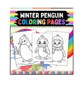penguin coloring pages        <h3 class=