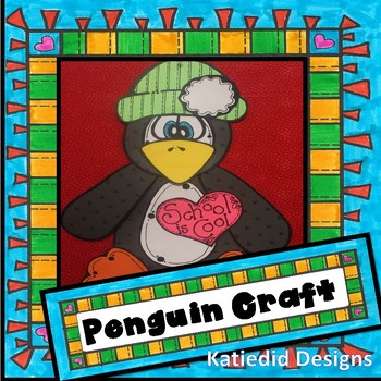 Preview of Penguin Craft, January Craft, Winter Craft