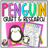Penguin Craft | Penguins Animal Research Project