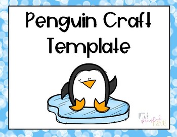 Preview of Penguin Craft Template