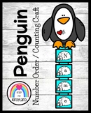 Penguin Craft, Winter Name Practice for Kindergarten Writi