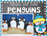 Penguin Craft, Writing, and Glyph Kinder Craft Simple & Easy