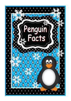 Preview of Penguin Facts Mini Book & Comprehension Reading Strategies