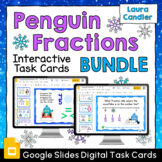 Penguin Fractions Google Slides Bundle - Interactive Digit