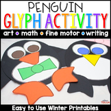 Penguin Glyph Plus Math and Writing Printables
