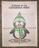 Penguin Graphing on the Coordinate Plane Mystery Picture