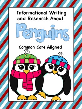 Preview of Penguin Informational Writing and Research Unit