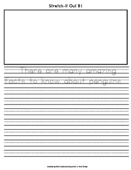 Penguin Informative Writing: A Differentiated Writing Activity | TPT