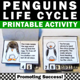 Science Penguin Craft Animal Life Cycle Facts 3rd 4th Grad