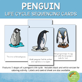 Penguin Life Cycle Sequencing Cards and Posters