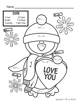 math coloring page