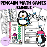 Penguin Math Games and Activities Bundle