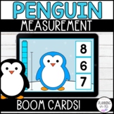 Penguin Measurement (Non-Standard) Digital Boom Cards™ for Winter
