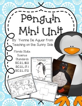 Preview of Penguin Mini Unit