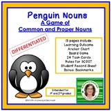 Penguin Nouns: Common and Proper Nouns (1st Grade)