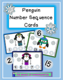 Penguin Number Sequence Cards (1-30)