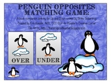 Penguin Opposites Matching Game (A Book Companion)