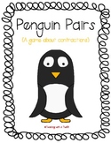 Penguin Pairs:  Contractions File Folder Game {Freebie!}