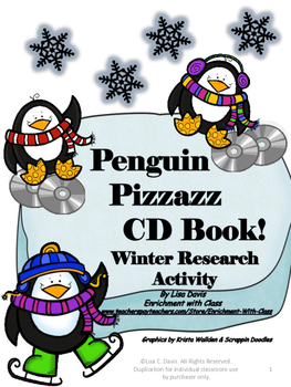 Preview of Penguin Pizzazz Research CD Book!