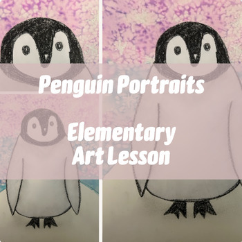 Penguin art lesson